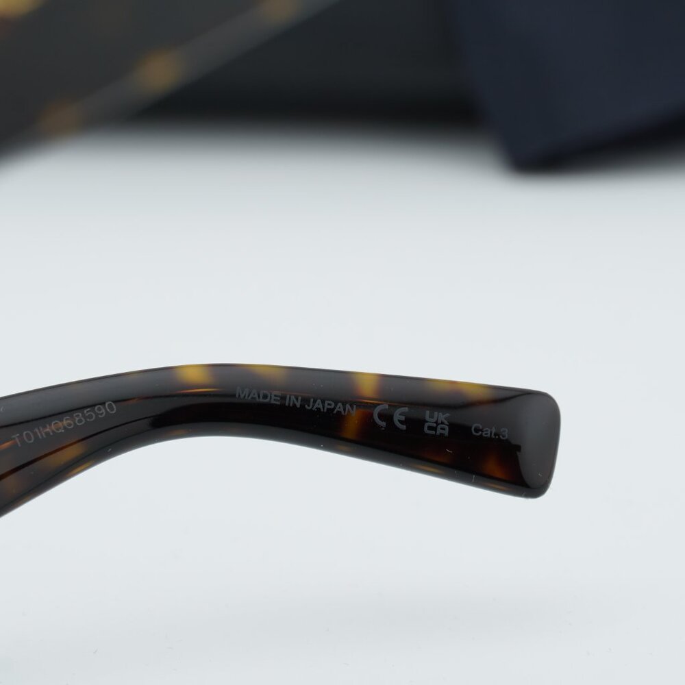 Saint Laurent SL832 002 Square Sunglasses - Havana\Grey - Picture 9 of 10